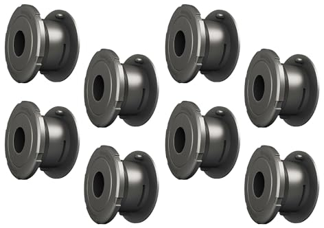 Sportime Wechsellager Guardian | Kompatibel mit Tischkicker Hurricane Match Guardian Dragon Ullrich | 1 Stück | Schwarz | Hochwertiger recycelter Kunststoff