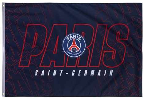 Paris Saint-Germain Flagge PSG – Offizielle Kollektion, Größe 150 x 100 cm