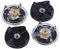 Swiixxer Used for Replacement of Magic 250W Juicer Blender and Blender 2 Base Gear 2 Rubber Blade Gear Spare Parts