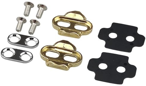 Egg Beater Pedale, Bikes Cleats Self-Locking MTBs Zubehör, Fahrräder Cleat | Fahrräder Pedal für Pedale, stabiles Kupfermaterial, gut für Reisen, Outdoor-Aktivitäten, 52 g