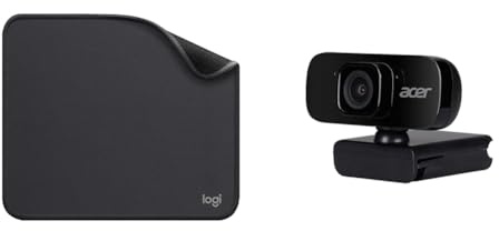 Logitech Mouse Pad - & Acer FHD Conference Webcam