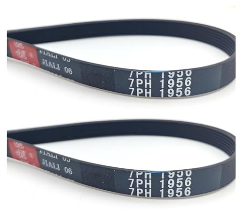 pengyang 7PH1956 Compatibile con la Cinghia di Trasmissione for asciugatrice Hutchinson BEKO, Cinghia Poly-V 7PH 1956 TKF8439 TKF8431