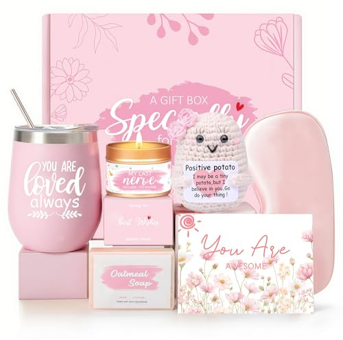 JORTINE Geschenk für Frauen,Geschenk Freundin Geburtstag,Gift for Women | Positive Kartoffeln Geburtstagsgeschenk für Frauen, Schönes Geschenk für Beste Freundin,Schwester, Kollegin,BFF