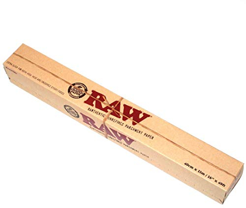 RAW Unrefined Parchment Paper Roll 400mm x 15m by RAW