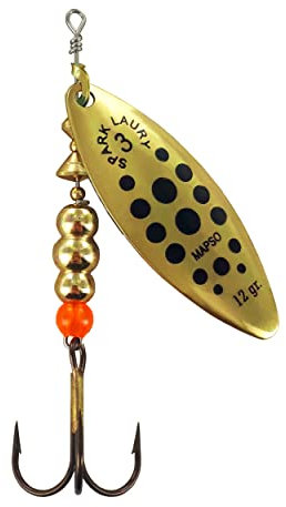 MAPSO- Pack de 5 Cucharillas de Pesca SPARK-3-ON, 11,50 GMS