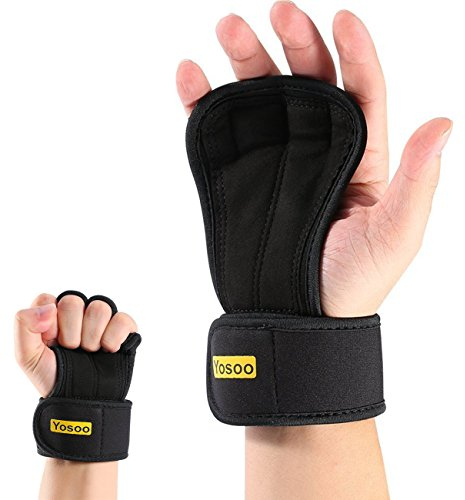 Crossfit-Handschuhe aus Neopren für WOD, Klimmzüge, Kettlebell-Training, Gewichtheben, mit Beschichtung gegen Hornhaut und Schweißstopp