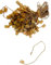 Trimming Shop 100 Stück Nylonschnur-Hängeetiketten, 17,8 cm, Preisschilder mit Schnappverschluss, Etiketten, Schnuranhänger, Hakenbinder für Kleidung, Schmuck, Display – Gold
