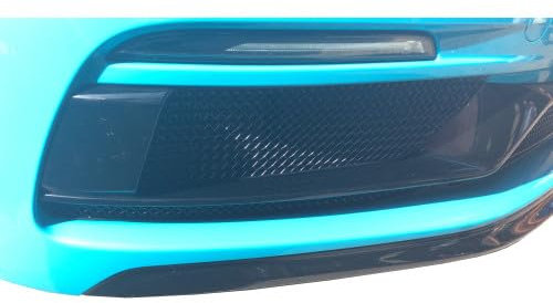 Zunsport Compatible With Porsche 718 Boxster/Cayman GTS - Outer Grille Set - Black Finish (2018 -)