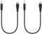 Bolvek Confezione da 2 adattatori da jack mono maschio da 3,5 mm TS mono a singolo RCA femmina, convertitore audio e video