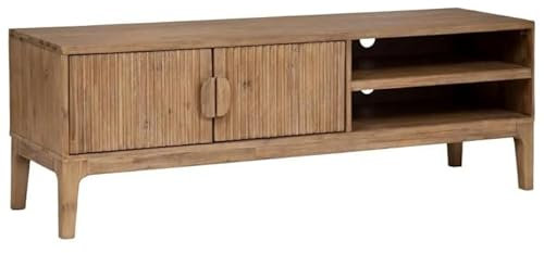 Paris Prix Atmosphera Créateur d'intérieur - Meuble TV 2 Portes Design Sabor 160cm Beige