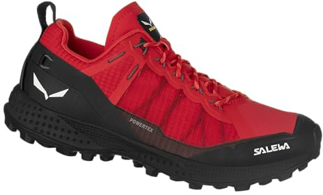 Salewa W Pedroc Powertex Shoe Rot - Robuster Leichter Damen Trail Running Schuh, Größe EU 40 - Farbe Flame - Black