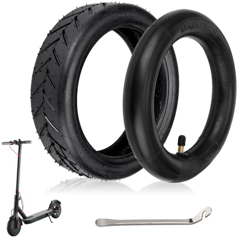 Udbrud 8 1/2 Scooter Reifen, Elektroroller-Gummireifen Ersatzräder Außen und Innen Reifen Langlebiger Anti-Rutsch-Reifen für Xiaomi Scooter M365/Pro/Pro2/1S
