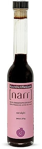 Rimoco 100% Granatapfelsaft direktsaft in eleganter 200ml Flasche - Granatapfelsirup türkisch nar eksisi mit intensivem Aroma und wertvollen Antioxidantien für höchste Qualität