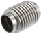 A ABSOPRO Voiture Echappement Flexible Tuyau, 1.77x3.74 Universel Inox Acier