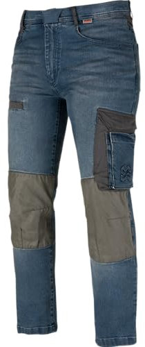 WüRTH MODYF Jeans de travail Janus bleu/gris - Taille 60
