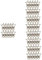 NUOBESTY 50 Stück Schlüsselanhänger Lanyard Clips Karabinerhaken Schlüsselbandhaken Handtaschenverschluss Schnalle Hängeschnalle Aus Metall Koffer Zinklegierung Schüttgut Liebhaber