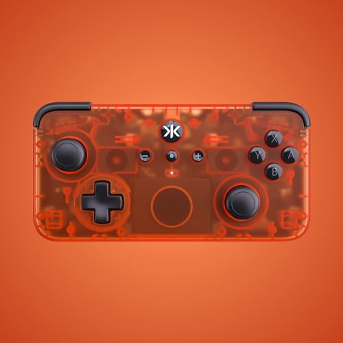 CRKD NEO S - Wireless Collectible Controller Compatible with Nintendo Switch, PC, Mobile & Smart TV Gaming (Orange Zest)