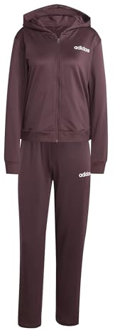 adidas Damen ESSENTIALS LINEAR TRACKSUIT, aurora ruby, XXL