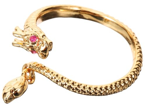 GALPADA Finger Dragon Jahr Aus Metall Einzigartiger Drachenfingerring Für Damen Und Teenager Schmuckdekoration Für Besondere Anlässe Und Alltag Tiefgoldene Farbe Verstellbar Als Für