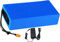 Batterie De Vélo Électrique 24V 8Ah 10Ah 12Ah 15Ah 20Ah Batterie Au Lithium Étanche avec Chargeur Et BMS E-Bike Battery pour Vélo Électrique 500W 350W 250W 150W Moto, Scooter 25.2V 10AH,T