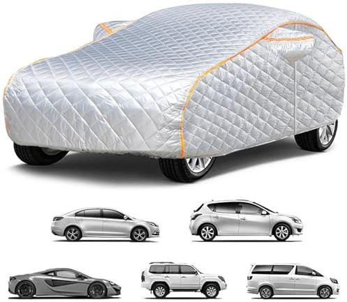 Bâche Anti Grêle Voiture pour Peugeot 3008 2016-2025,Housse de Protection Extérieure Voiture,Housse de Voiture Rembourrée,Imperméable,Anti-UV, Anti-poussière,Coupe-Vent