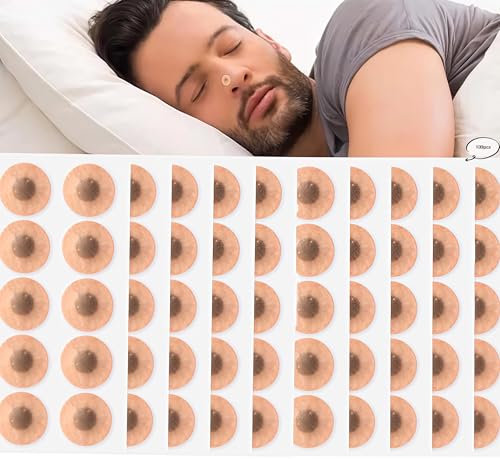 Tiras Nasales Magnética,Tiras Nasales Antironquidos100pcs,Imanes nasales respiradores respirar mejor para la mujer hombre,Mejorar la calidad del sueño, casa adecuada hotel, negocios,viajes deportivas
