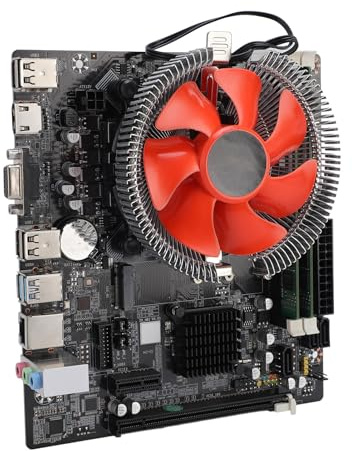 Plyisty 2 Channel Computer Motherboard, for I5 4570 Processor, 8GB DDR3 Memory, M.2 High Speed Interface, PCI E 16X Graphics Card Slot