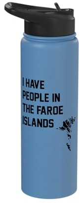 I Have People in the Faroe Islands Stainless Steel Insulated Water Bottle
