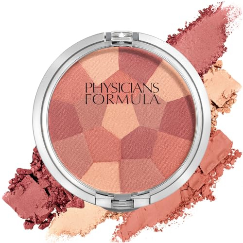 Physicians Formula Powder Palette Multi-Colored Blush, Silky Smooth Formula, Hypoallergenic, Blends Easily Without Irritation – Blushing Rose