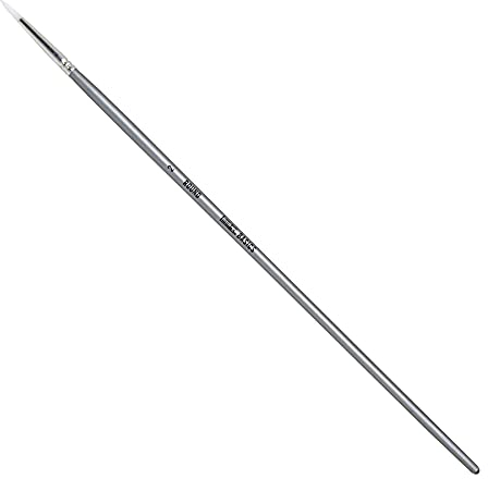 Liquitex BASICS Paint Brush, Round No. 2, Silver