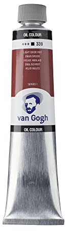 Van Gogh peinture couleurs à l'huile, tube 200ml, Rouge Rouge clair 339