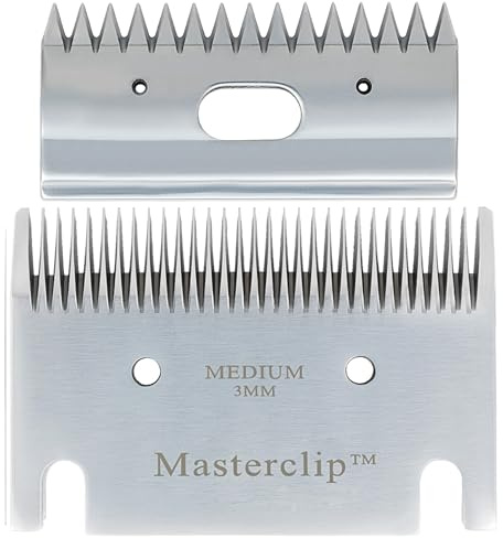 Cuchillas Masterclip para cortar el pelaje del caballo, para Liveryman, Calypso, Heiniger, Dextella, Maxtra