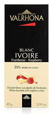 Valrhona - Tablettes Gourmandes Grands Crus - Chocolat Blanc - Ivoire - 85g