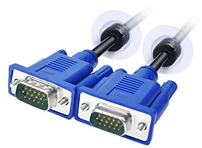 LFHUKEJI VGA,VGA-VGA Standard 15-Pin VGA Male to VGA Male Cable,3+6 5meters