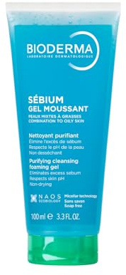 BIODERMA Sébium Gel moussant sanft klärendes Reinigungsgel, 100 ml Gel