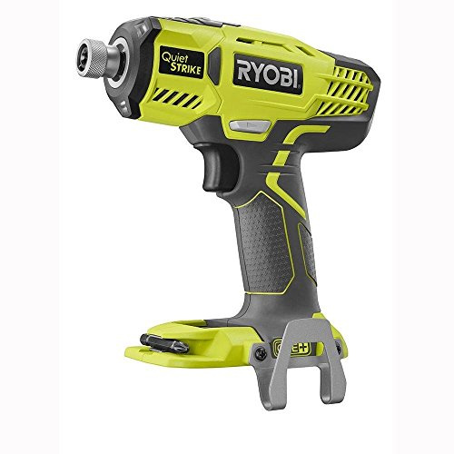Ryobi P290 One+ 18V 1/4 Cordless Quiet Strike 3,200 RPM Impact Driver with Quick Change Chuck and Mag Tray (Batteries Not Included, Power Tool Only)