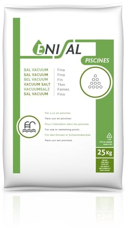 Enisal - Sacco da 25 kg di sale speciale clorinatore salino piscina