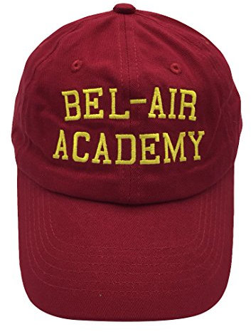binbin lin Bel Air Academy Hat Baseballmütze Bestickt Baseballmütze Papa Mütze Vati Cap Verstellbare Trucker Cap - Rot - Einheitsgröße