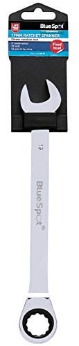 Blue Spot Tools 05114 19mm Chrome Vanadium Ratchet Spanner Fixed Head
