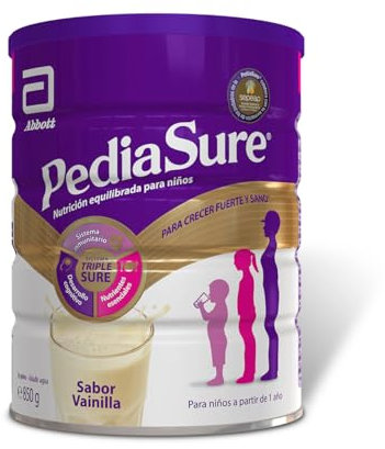 PediaSure – Sabor Vainilla – Complemento Alimenticio para Niños con Proteínas, Vitaminas y Minerales – 850 gr