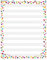 Confetti 10 Pocket Chart, 34 x 44