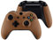 eXtremeRate Cover Grip per Xbox One S X Controller Model 1708,Custodia Frontale Case Scocca Copertura Impugnatura Shell Ricambio per Xbox One S X Joystick-PU Marrone