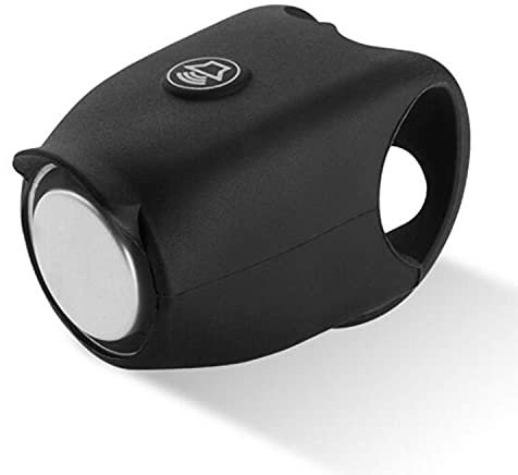EONSMN Super Bike Horn 120db, 2021 Super Bike Horn 120db, wasserdicht 6 Sound-Modi, Radfahren Elektronisches Fahrradhorn für Kinder Jungen Erwachsene (Schwarz)