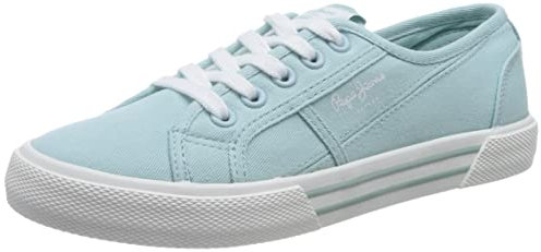 Pepe Jeans Brady Basic W, Zapatilla Sostenible Mujer, Verde (Verde Agua Claro), 40 EU
