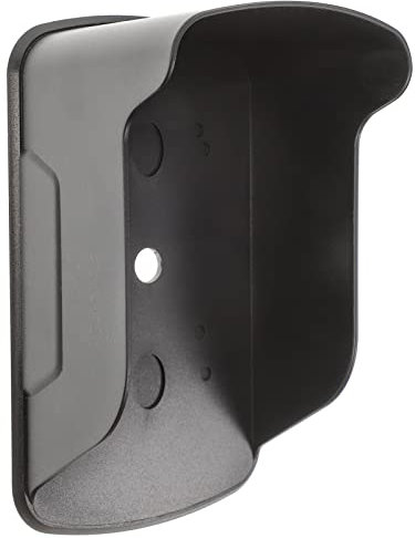 DOITOOL Ring Doorbell Cover Waterproof Plastic Rain Cover for Access Control Keypad, Rain Shield Anti-Glare Protection, Rainproof Doorbell Cover, Black