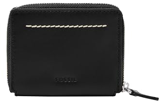 Fossil Geldbörse für Herren – Westover Leder L Zip Bifold, Ml4594001 – 11,4 cm L x 1,3 cm B x 9,5 cm H