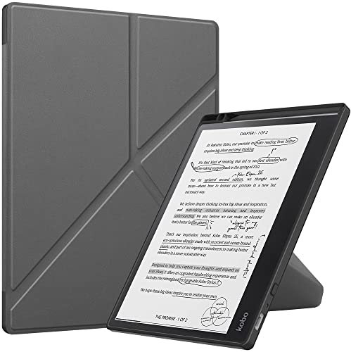 Acelie Coque Etui Housse de Protection pour Kobo Elipsa 2E 10.3 Pouces eReader 2023 avec Pen Support