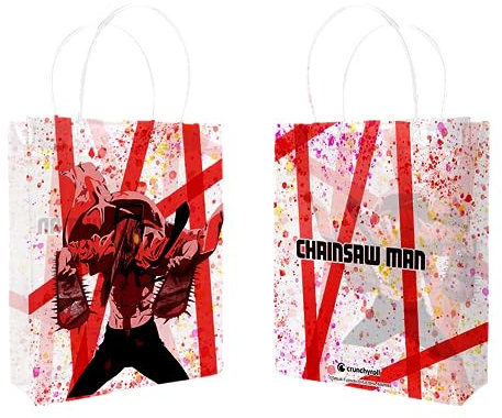 Crunchyroll - Chainsaw Man - Carry Bag/Clear PVC Tote Bag - Original & Licensed
