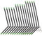60pcs Fishing Anti Tangle Booms Tube, 16/18/20cm Fishing Balance Connector Anti-Tangle Fishing Rig Bent Boom Sea Fishing Anti Tangle Feeder Boom for Carp Fishing