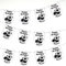 AK Giftshop Personalised Football Birthday Bunting Party Decorations Flags - 12pcs / 2.5m Ribbon